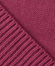 ANY 【洗える】ソフトタッチ求心ニット