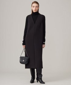 ICB L 【洗える】リヨセルカシミヤスムース ハイネックカットソー