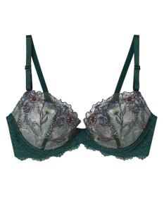 une nana cool バックスタイルまでかわいい Steppe Flower ワイヤーブラ