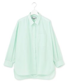 J.PRESS YORK STREET 【WOMEN】コットンタイプライター ドレープシャツ