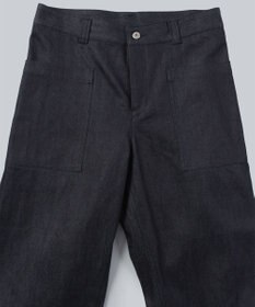 WHITE MAILS 【UNISEX】 SELVEDGE DENIM WIDE デニムパンツ