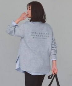 UNFILO BEAUTY FORM JERSEY 刺繍ロゴ プルオーバー