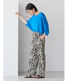 AMERICAN HOLIC 接触冷感トライアングルスリーブニットプルオーバー