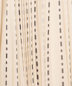 GRACE CONTINENTAL ドットストライププリントワンピース