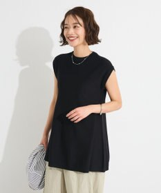 CRAFT STANDARD BOUTIQUE ファンクショナルノースリーブフレアニットプルオーバー