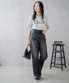 WEGO セミフレアデニムパンツ