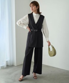 UNFILO ハイネックブラウス