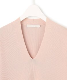 ICB 【洗える】 シンセティックフルニードル Vネックプルオーバー