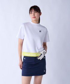 FILA GOLF／marie claire 【FILA GOLF】 ダンボールニットモックシャツ