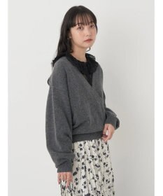 earth music&ecology カシュクールニットプルオーバー