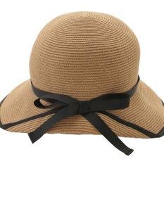 MOONBAT 【遮光98%以上/UPF50＋/UVカット】洗えるペーパーブレードリボンハット 手洗いOK/サイズ調整可能/抗菌防臭加工