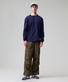 J.PRESS MEN 【J.PRESS ORIGINALS】【UNISEX】Cotton Jersey Small Logo Long Sleeve T-shirt