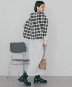 AMERICAN HOLIC スムース起毛ボックスシルエットワンピース