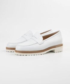 BONTRE 【LucaGrossi/ルカグロッシ】ホワイトソールコインローファー/5025-CAROIO-US