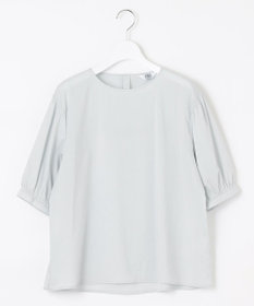 J.PRESS LADIES 【WEB限定カラーあり・洗える】ラミーポプリン ボリュームスリーブ ブラウス