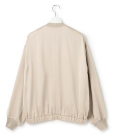 23区 【洗える】ドレープサテン MA-1 ブルゾン