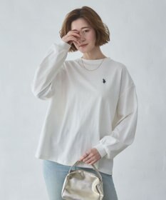 WEGO 【大好評により再入荷！】USPOLOだぼそでカラーロンT