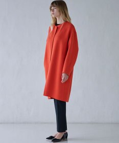 23区 【R(アール)】MANTECOウェービングツイル ドロップショルダーコート