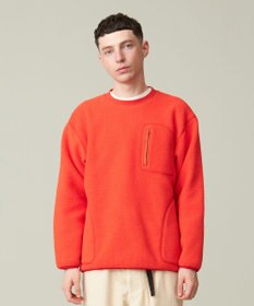 J.PRESS YORK STREET 【UNISEX】フリース クルーネックプルオーバー