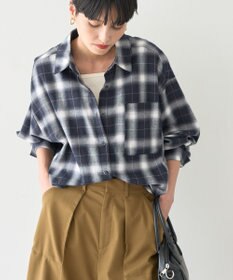 AMERICAN HOLIC ビエラ起毛チェックシャツ