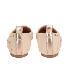 Bridget Birkin 【Bridget Birkin】ドットビジューグリッターフラットシューズ