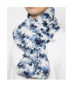 UNBILLION カシュネ cache nez / エコファーカスリニットネックマフラー