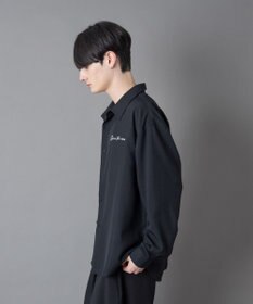 WEGO ワンポイントルーズシャツ（LS）