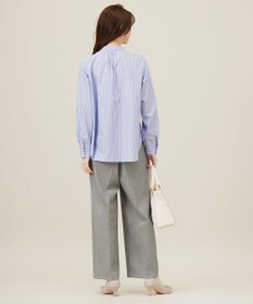 ANY SIS L 【洗える】ラッフルレイヤード ブラウス