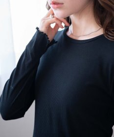 WEGO ソフトタッチクルーネックロンT