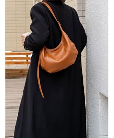 style code 【ペットボトル収納可能】[Lyrss/リルス] 牛革 ショルダーバッグ