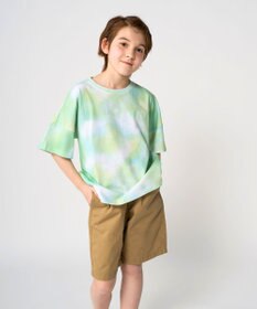 OP／FILA 【RUSTY】ニコちゃん×タイダイ柄半袖Tシャツ