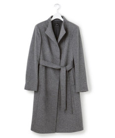 23区 L ウールカシミヤビーバー スタンドカラー  コート