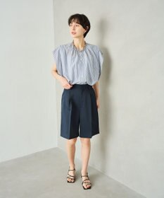 #Newans 【金子綾さんインスタライブご紹介アイテム】マルチストライプノースリーブシャツ