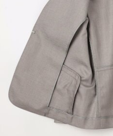 J.PRESS LADIES L OXIJEWEL ストレッチ ノーカラー ジャケット