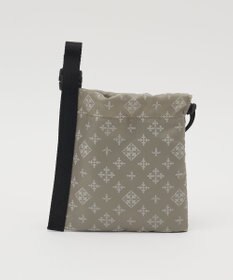 russet ナイロンジャガード巾着ポーチ S(Z-229)