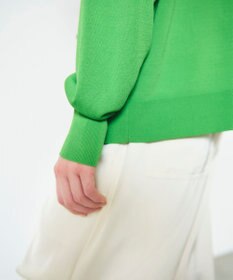 GRACE CONTINENTAL ルーズVネックニットカーディガン