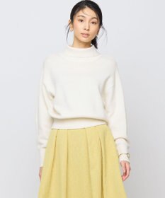 組曲 L 【2WAY・WEB限定】ウールカシミヤミックス ハイネックニット