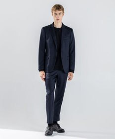 JOSEPH HOMME 新素材【ストレッチ/セットアップ対応】シルキーウールジャージー    ドロスト付テーパードパンツ / PEGG CONVERTIBLE