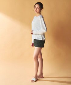 OP／FILA 【Ocean Pacific】ドロスコード付き長袖ラッシュガード　上下2点セット