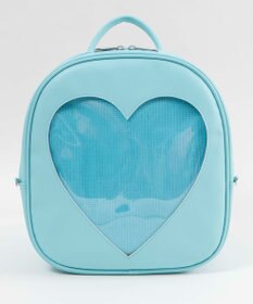 WEGO 【痛バ＆推し活グッズ】ハートウィンドウ痛リュック