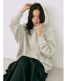 earth music&ecology スウェットルーズパーカー