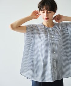 #Newans 【金子綾さんインスタライブご紹介アイテム】マルチストライプノースリーブシャツ