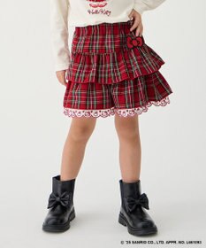 ANY KIDS 【ハローキティ×ANY KIDS】チェックキュロット