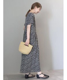 AMERICAN HOLIC アソートプリントフレンチスリーブワンピース