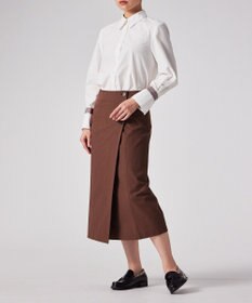 Paul Smith コットンギャバジン Aラインスカート