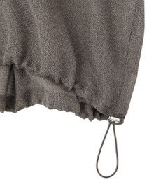 YECCA VECCA 　裾ドロストメッシュシャツ