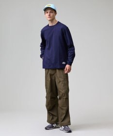 J.PRESS MEN 【J.PRESS ORIGINALS】【UNISEX】Cotton Jersey Small Logo Long Sleeve T-shirt