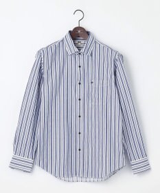 JOSEPH ABBOUD 【オーガニックコットン】オーガニックコードストライプ シャツ