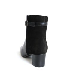 Pointer 本革スエードコンビショートブーツ