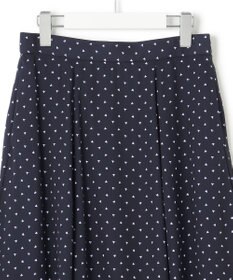 23区 L 【洗える】トライアングルプリント スカート